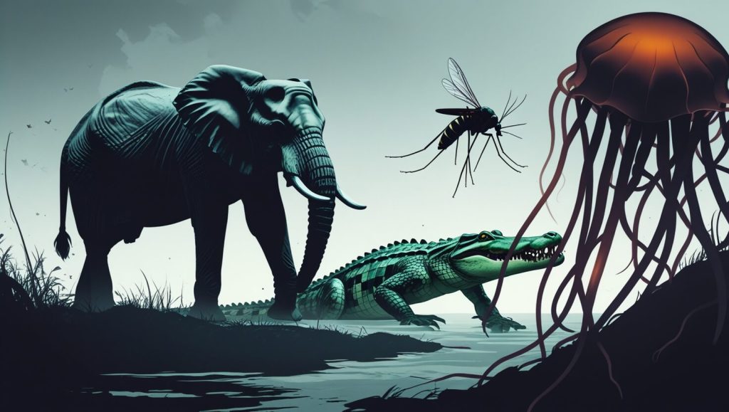 top 10 most dangerous animals